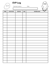 Load image into Gallery viewer, Ghost Hunting Investigation Log For Paranormal Investigators
