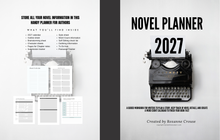 Load image into Gallery viewer, 2027 Novel Planner (Printable PDF Download)
