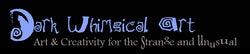 Dark Whimsical Art Logo 