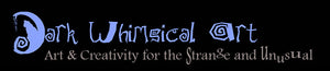 Dark Whimsical Art Logo 