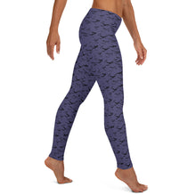 Load image into Gallery viewer, Bats Everywhere Purple Leggings
