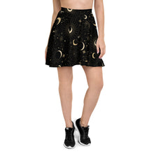 Load image into Gallery viewer, Mystic Night Skater Skirt
