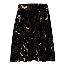Load image into Gallery viewer, Mystic Night Skater Skirt
