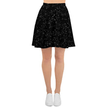 Load image into Gallery viewer, Galaxy Night Sky Skater Skirt
