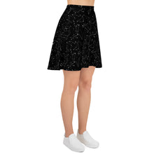 Load image into Gallery viewer, Galaxy Night Sky Skater Skirt
