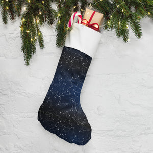 Galaxy Night Sky Christmas stocking