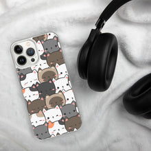 Load image into Gallery viewer, Cute Cats Closeup Clear Case for iPhone®
