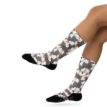 Load image into Gallery viewer, Cute Cats Closeup Basketball socks
