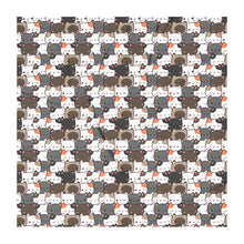 Load image into Gallery viewer, Cute Cats Closeup Recycled polyester fabric
