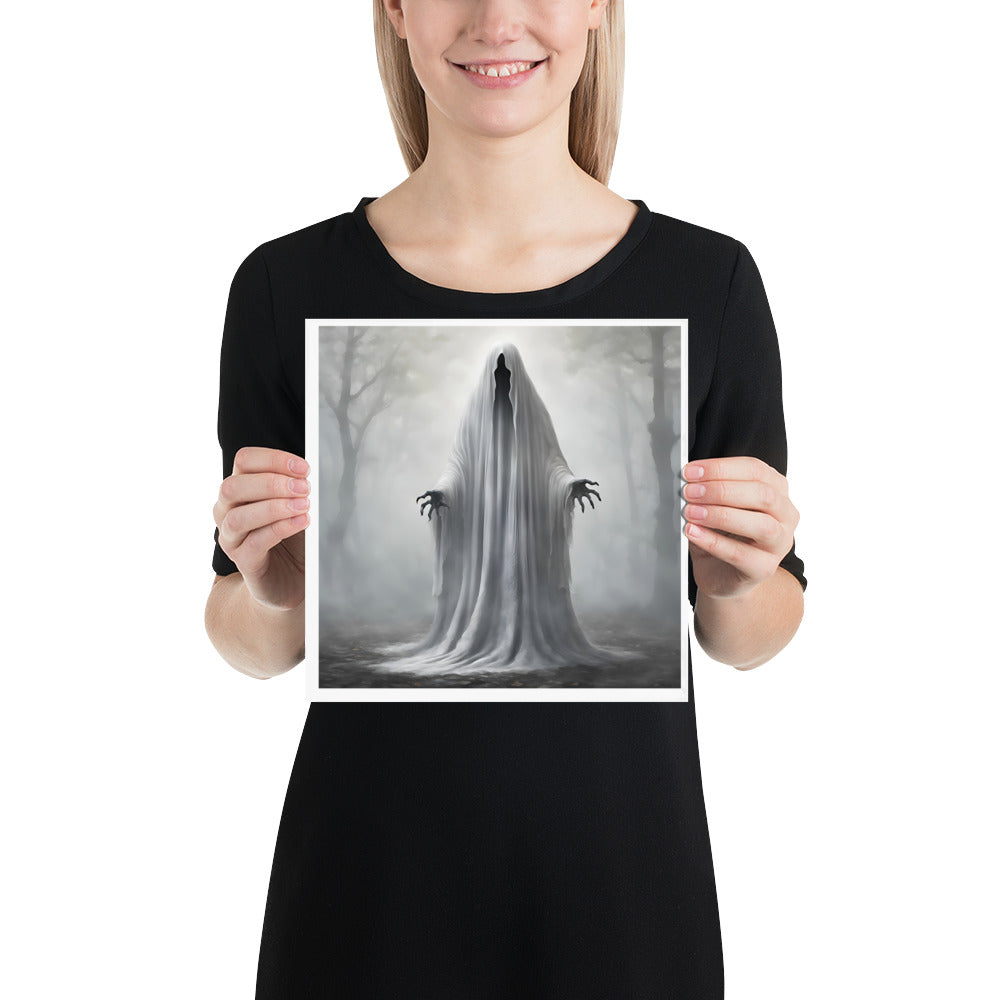 Creepy Ghost Poster