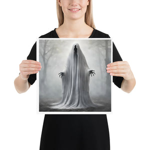 Creepy Ghost Poster