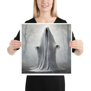 Creepy Ghost Poster