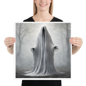 Creepy Ghost Poster
