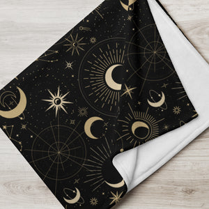 Mystic Night Throw Blanket