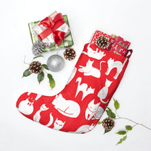 Load image into Gallery viewer, Cute Cats Playing Christmas Stocking
