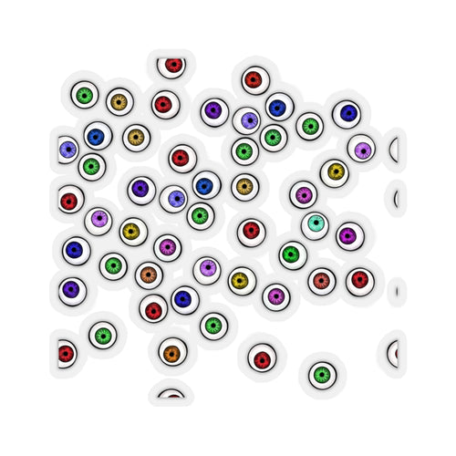 Halloween Eyeballs Everywhere Kiss-Cut Stickers