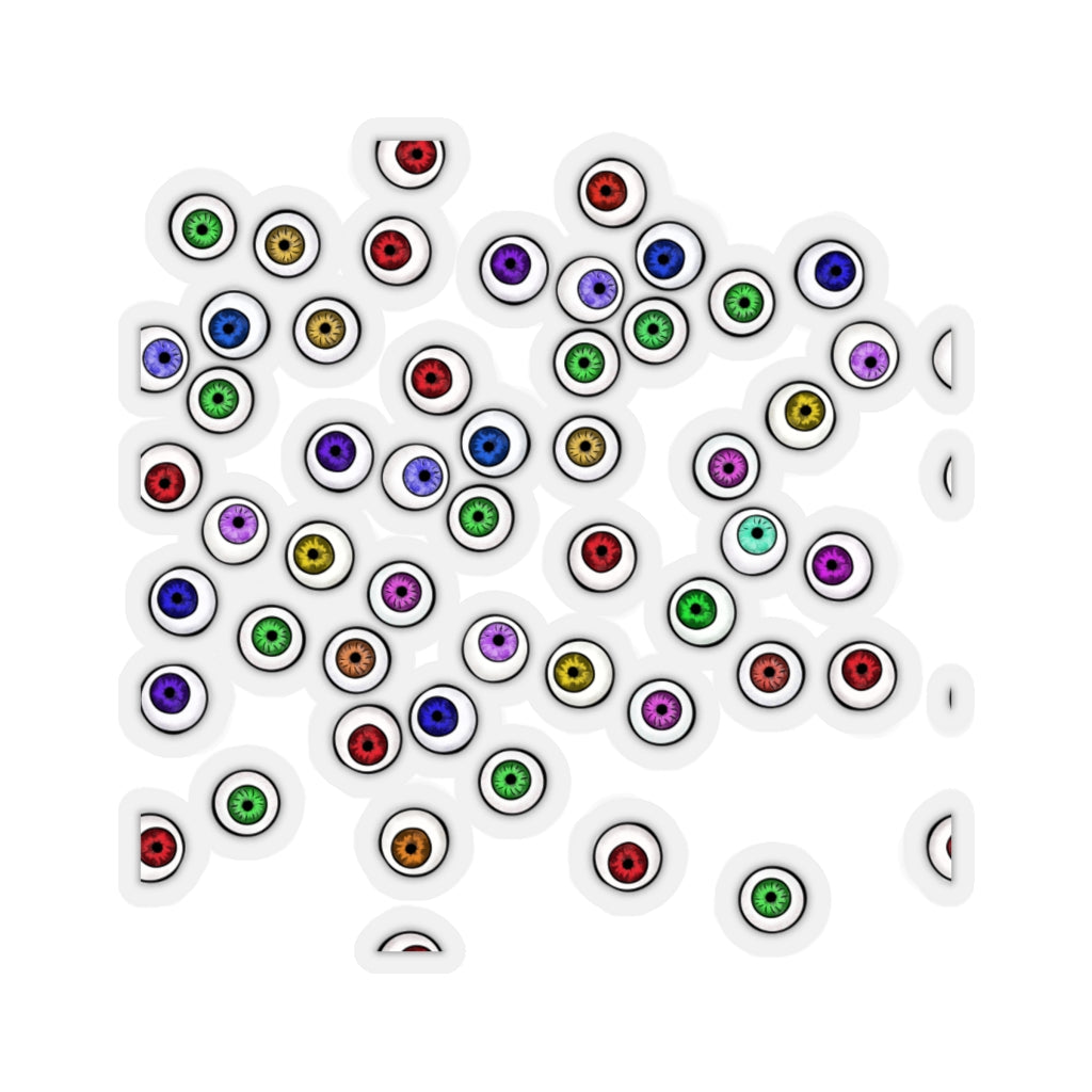 Halloween Eyeballs Everywhere Kiss-Cut Stickers