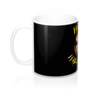 Scary pumpkin Halloween coffee Mug 11oz