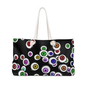 Goth Accessory Eyeballs Everywhere Halloween Weekender Bag