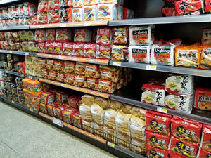 Ramen Noodle aisle