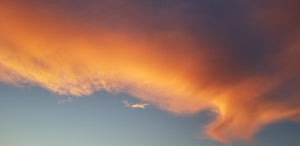Orange Storm Cloud