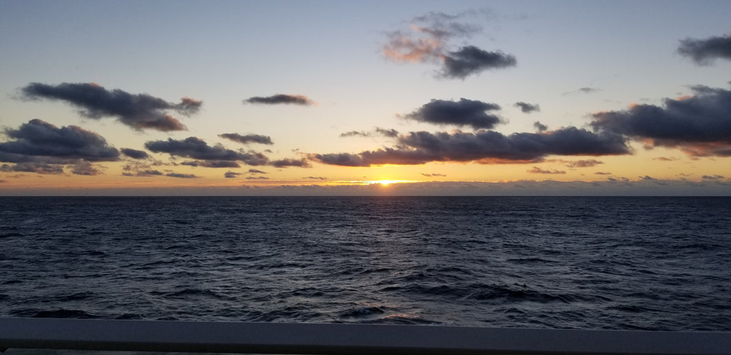 Sunrise Somewhere on the Ocean