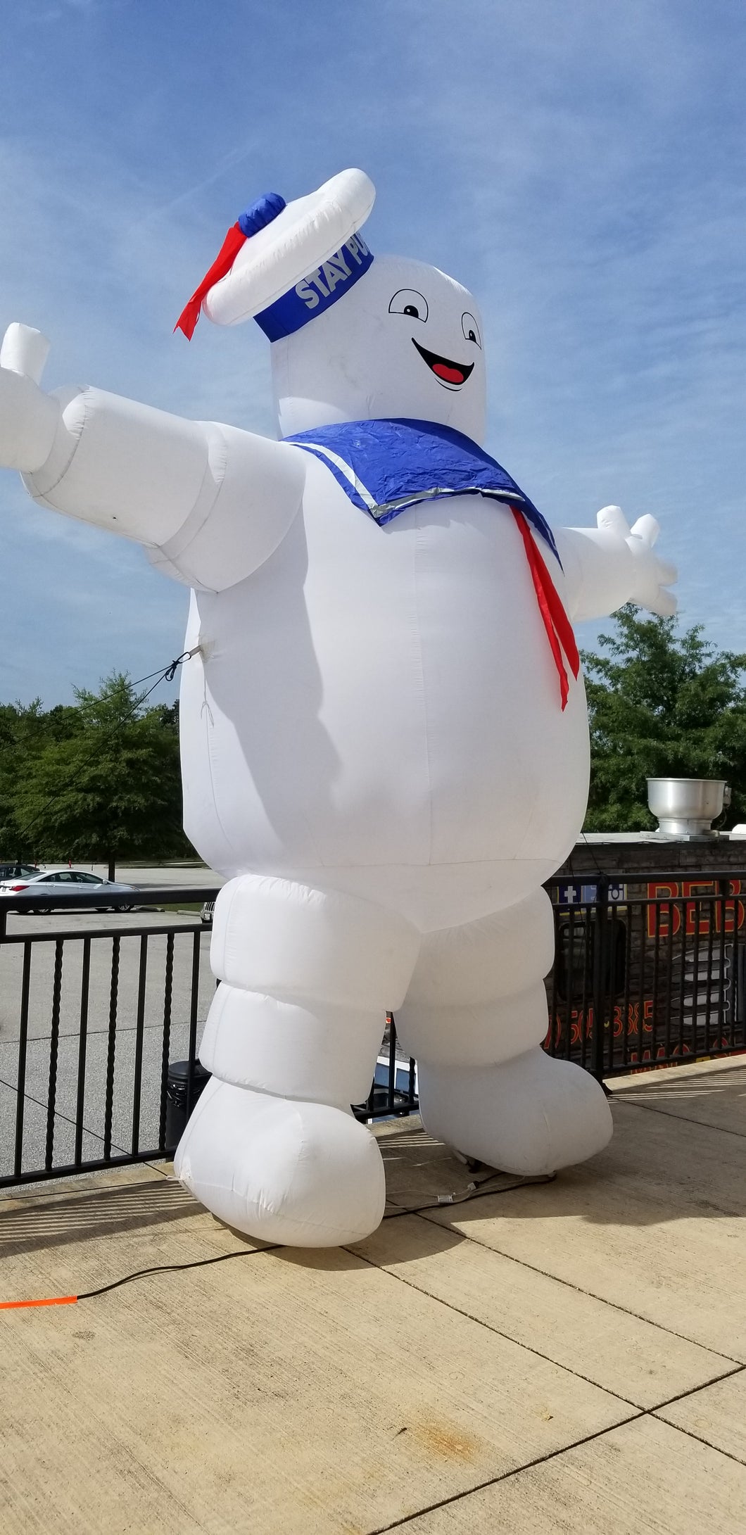 Blow Up Stay Puff Marshmallow Man