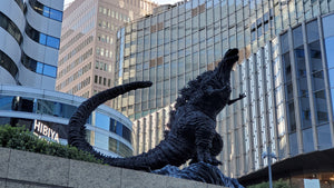 GODZILLA Tokyo Japan Statue