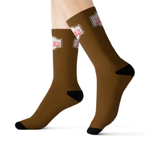 Load image into Gallery viewer, Brown Beer Socks
