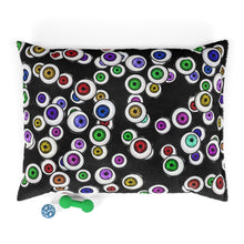Load image into Gallery viewer, Eyeballs Everywhere Goth Home Decor Pet Bed
