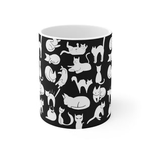 Cute Cats Playing Coffee Mug 11oz