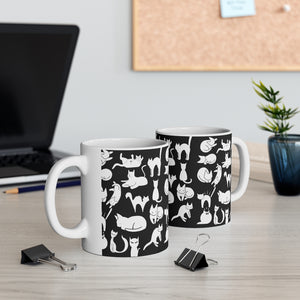 Cute Cats Playing Coffee Mug 11oz