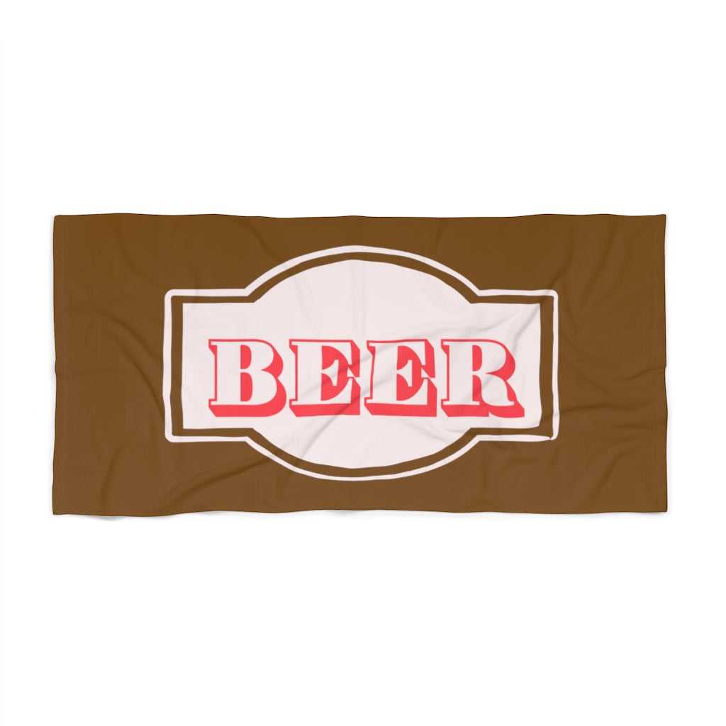 Beer Beach Towel