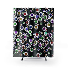 Load image into Gallery viewer, Eyeballs Everywhere Goth Home Decor Halloween Shower Curtains
