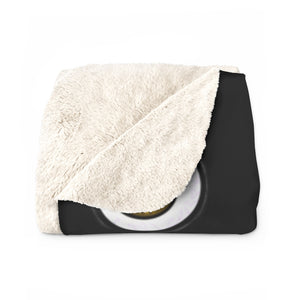 Eyeballs Everywhere Goth Home Decor Sherpa Fleece Blanket