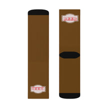 Load image into Gallery viewer, Brown Beer Socks
