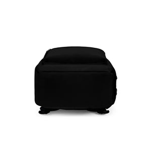The word Witch in white letters on a black Backpack (Made in USA)