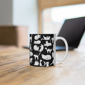 Cute Cats Playing Coffee Mug 11oz