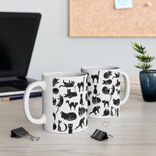 Load image into Gallery viewer, Cute Cats Playing Coffee Mug 11oz
