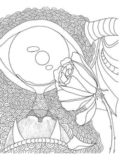 Load image into Gallery viewer, The Sad One Eyed, One Horned, Flying Purple People Eater printable Adult Coloring Page
