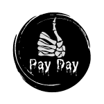 Skeleton Pay day planner Bubble-free stickers
