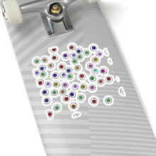 Load image into Gallery viewer, Halloween Eyeballs Everywhere Kiss-Cut Stickers
