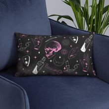 Load image into Gallery viewer, Skull and Potions Basic Pillow
