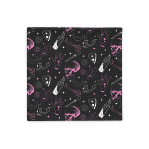 Skull and Potions Pillow Case