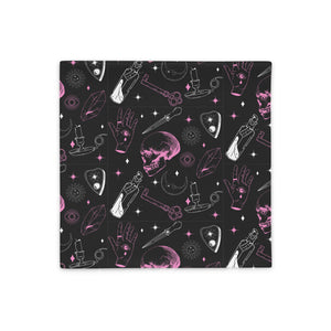 Skull and Potions Pillow Case