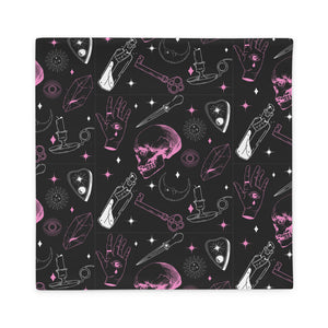 Skull and Potions Pillow Case