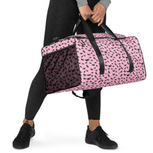 Load image into Gallery viewer, Pastel Goth Skeleton Cats Duffle bag
