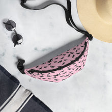 Load image into Gallery viewer, Pastel Goth Skeleton Cats Fanny Pack
