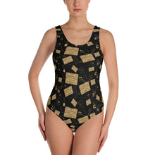 Load image into Gallery viewer, Ouija Bathing Suit One Piece Swimsuit
