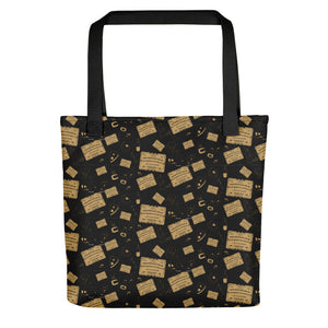 Ouija and Skulls Tote bag